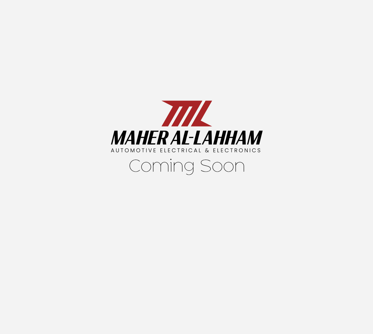 Maher Al-Lahham — Automotive Electrical & Electronics. Our new website is coming soon.